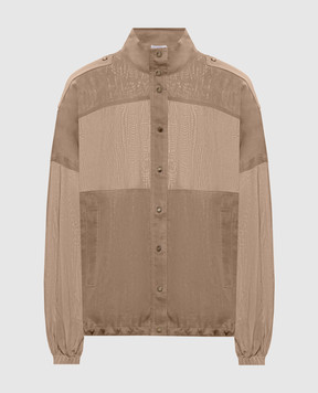 Brunello Cucinelli Бежевая куртка M0F91SO606