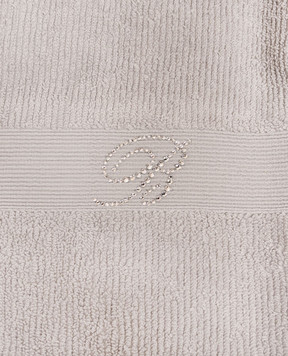 Blumarine Home Набор серых махровых полотенец Risveglio с кристаллами 5 шт W0000250021