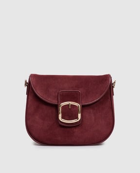 Santoni Замшевая сумка-мессенджер с логотипом DFBBA2798ENHBFT