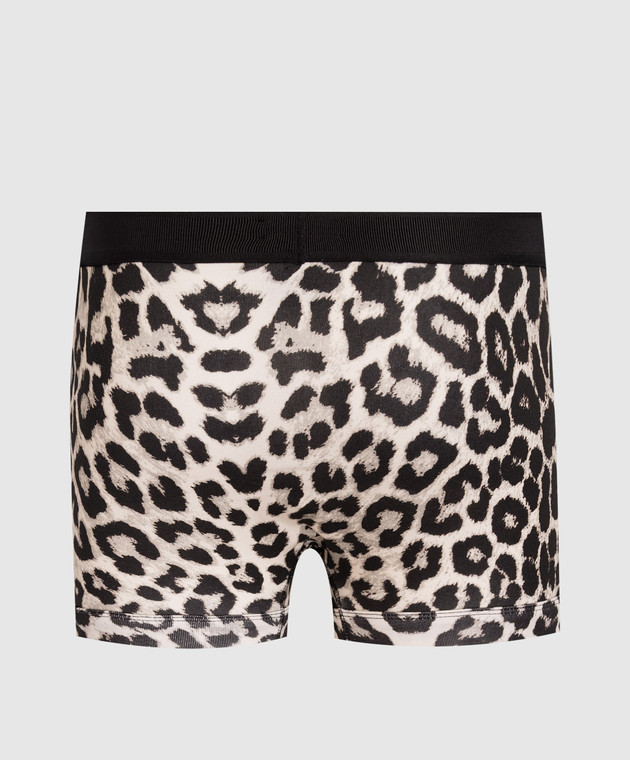 Tom Ford Бежевые трусы-боксеры в леопардовый принт T4LC31720 изображение 2