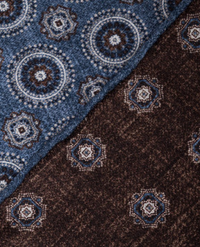 Brunello Cucinelli Двухсторонний платок-паше из шелка MI8980091