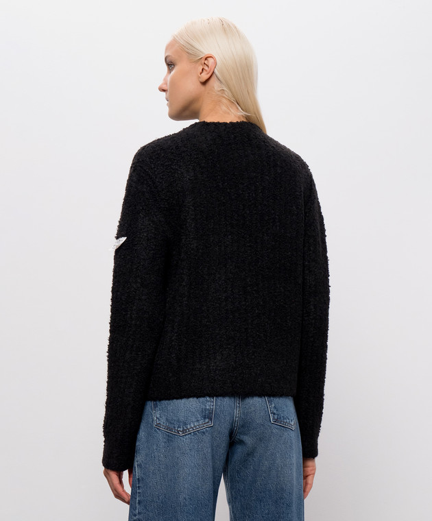 Maison Margiela MM6 Черный свитер S62HL0055M13342 изображение 4