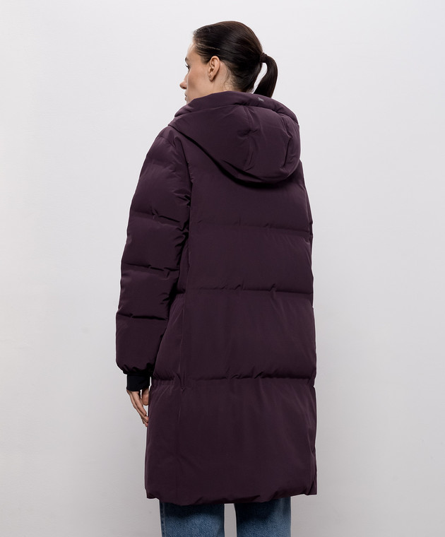 Herno Фиолетовый пуховик PI002239D12590SZ изображение 4