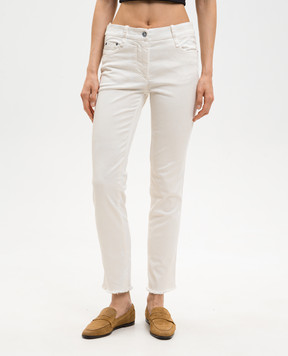 Masnada Джинси кольору айворі 8042