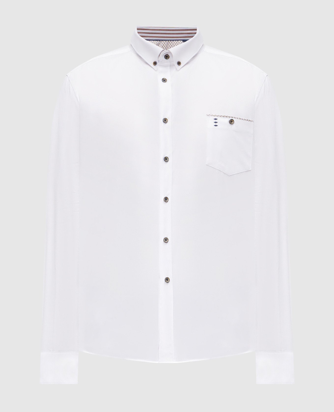 

Белая рубашка с эмблемой, Белый, Рубашки