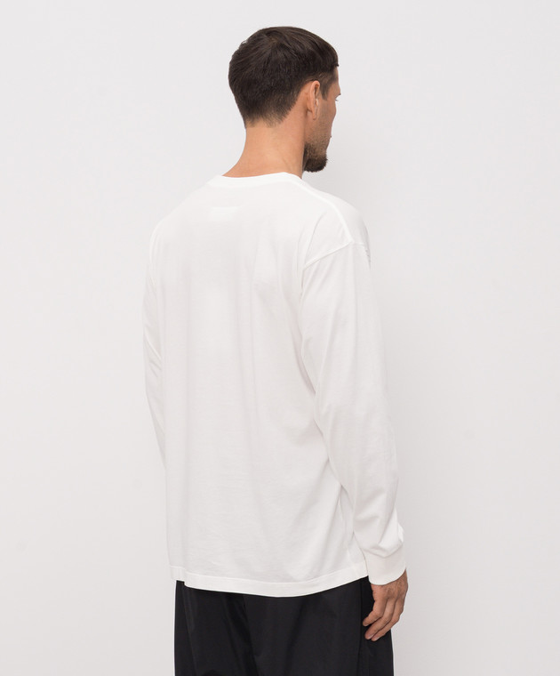 Maison Margiela MM6 Білий лонгслів з нашивкою SH0NH0028M20258 зображення 4