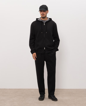 Brunello Cucinelli Спортивная куртка черного цвета MM8319069G