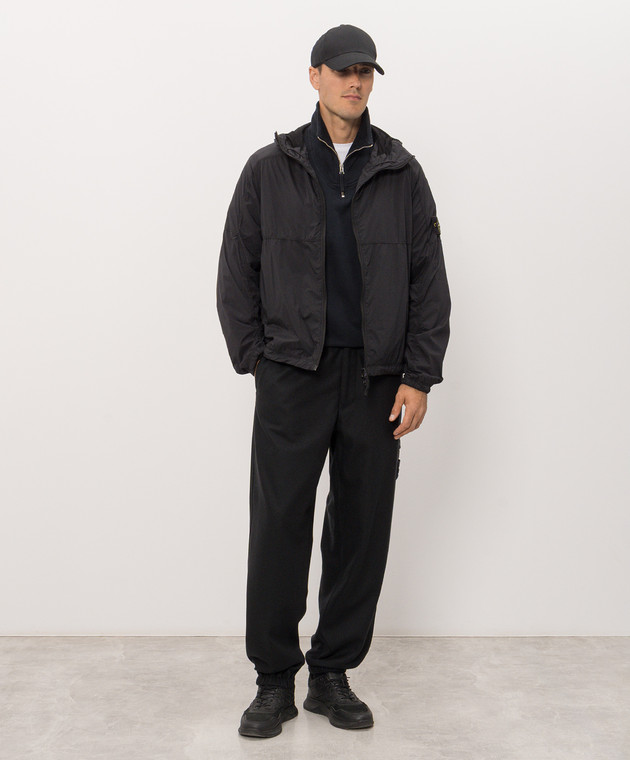 Stone Island Синій светр з блискавкою L2S156100021S0A20 зображення 2