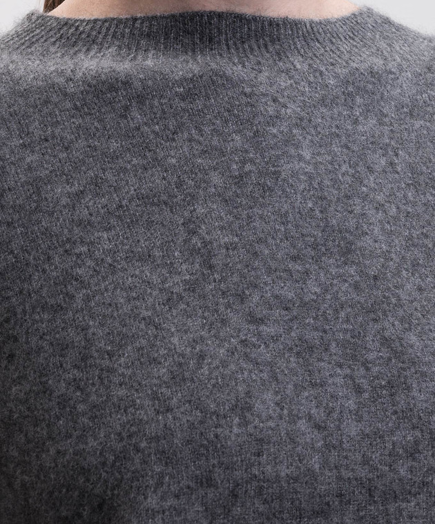 Max Mara Weekend Сірий светр ECO з вовни і кашеміру WKDECO зображення 5