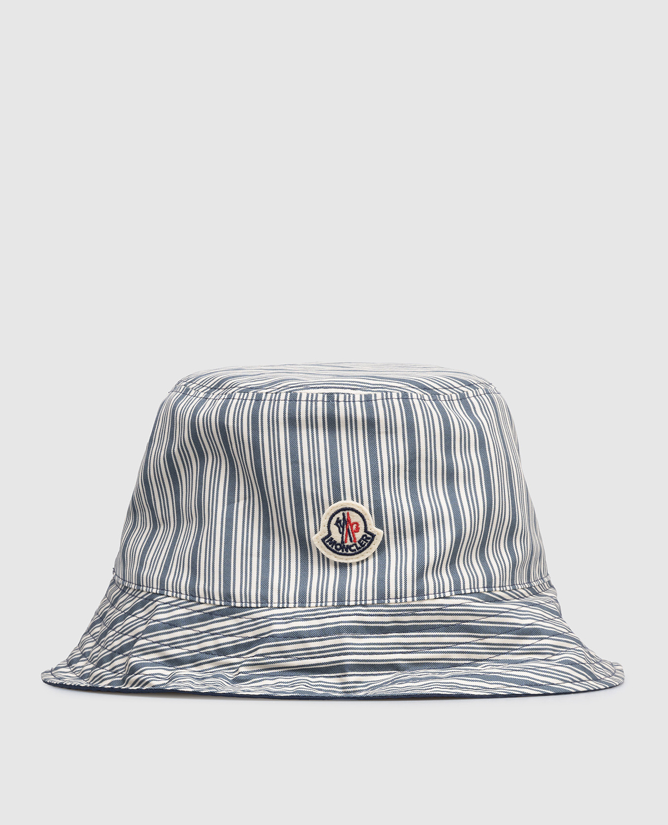 

Двухсторонняя панама с нашивкой логотипа, Синий, Панамы