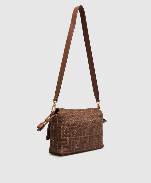 Fendi Коричнева сумка-месенджер Mamma 8BR833AY6G зображення 3