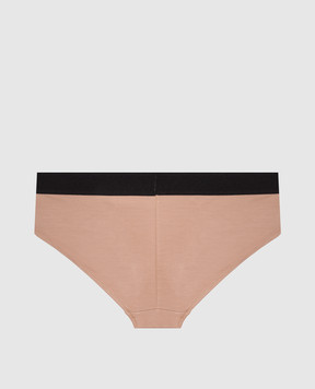 Tom Ford Бежеві трусики з логотипом KNJ004JEX011