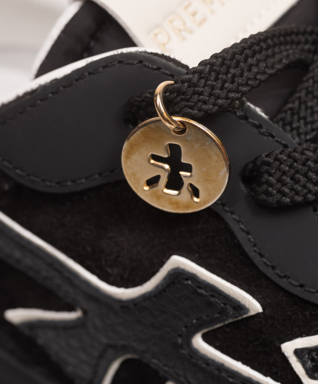Premiata Чорні комбіновані кросівки Lauryn LAURYN7803 зображення 5