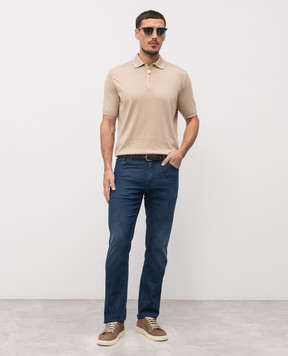 Stefano Ricci Синие джинсы с логотип патч MST61B2150T0212