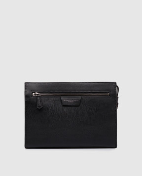 Gianni Chiarini Чорний шкіряний клатч BSUB20638GRNCRV