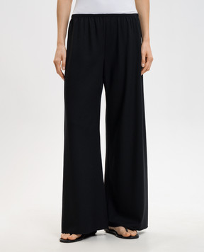 The Row Черные брюки Gala из шерсти 8653W4084