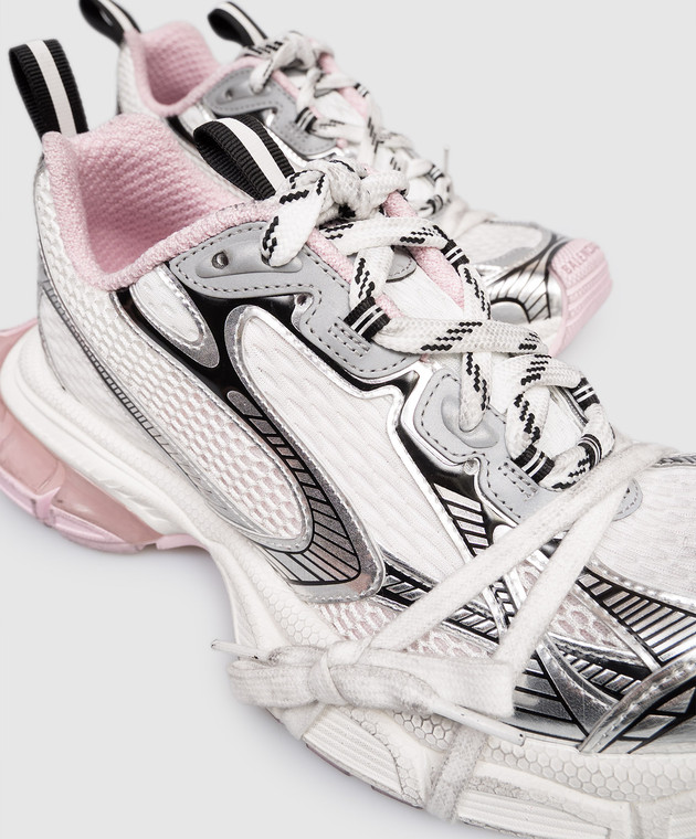 Balenciaga Білі кросівки 3XL з вінтажним 734731W3XGC зображення 5