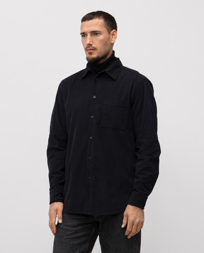 Trussardi Синя сорочка з логотипом 5013N000015NMS102T15