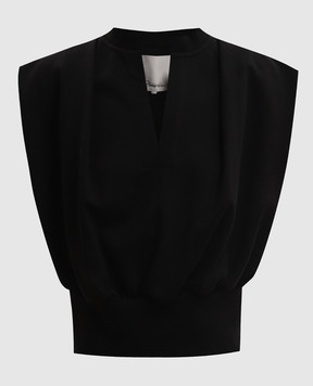 3.1 Phillip Lim Черный топ P2021592UFT