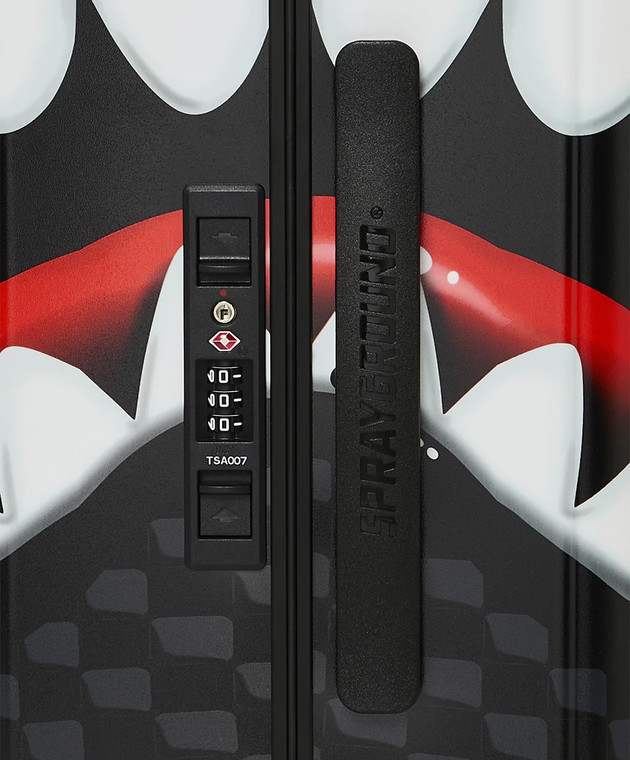Sprayground Дитяча чорна валіза SHARKS IN PARIS з принтом 910CL317NSZ зображення 4