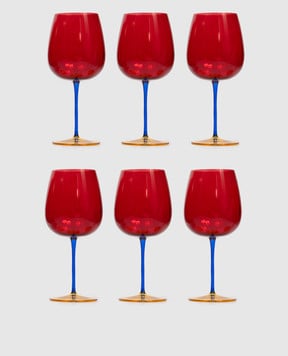 Vema Набір червоних келихів для джину JOY 6 шт JOYGINTONIC