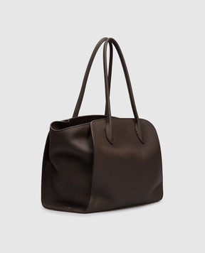 The Row Коричнева сумка-тоут Marlo W1800L133