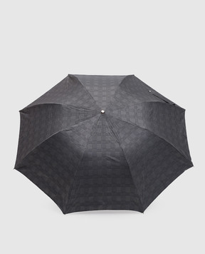 Pasotti Серый складной зонтик Milford в узор OMITUO64SMILFORD2