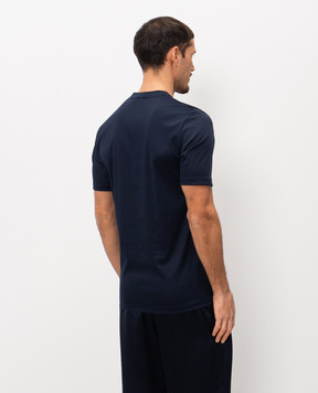 Zimmerli Синя футболка 2861447447