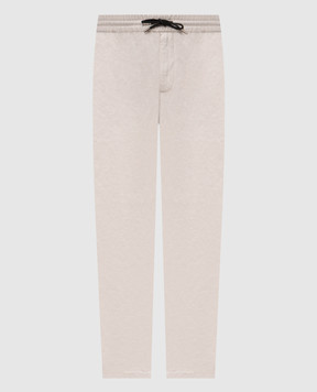 Sease Белые брюки с льном PT036TN514