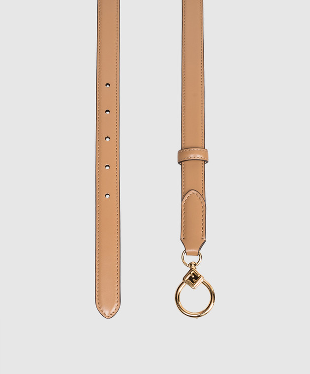 Fendi Двухсторонний кожаный ремень Diamonds 8C0769B00H изображение 3