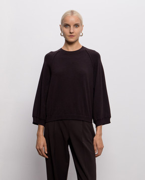 Twinset Темно-коричневый джемпер 262TF3023