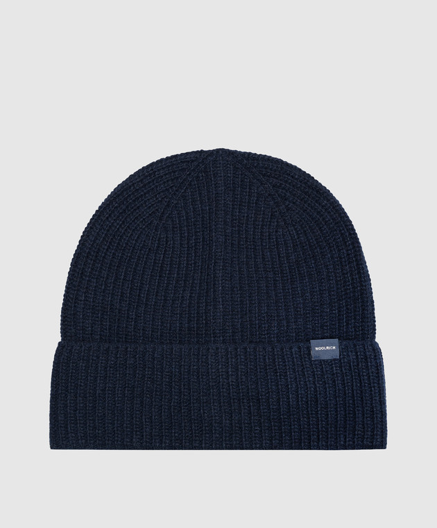 Woolrich Синяя шапка с шерстью CFWOAC0331MBUF0659