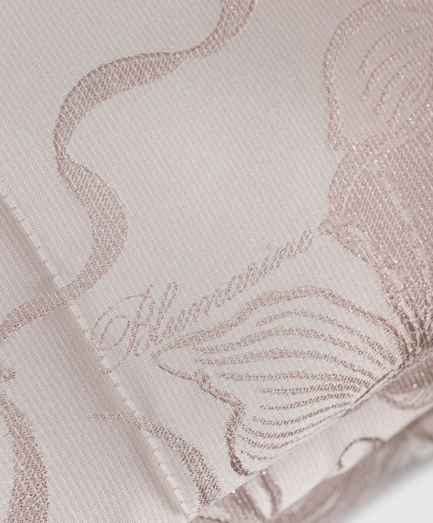 Blumarine Home Бежеве покривало Lapis в квітковий візерунок 270х270 W0000250034 зображення 3