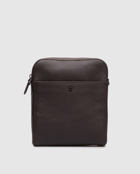 Gianni Chiarini Коричневая кожаная сумка BSUB20636GRNCRV