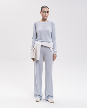 Allude Голубой джемпер из кашемира 26511163
