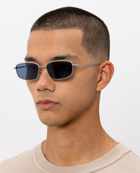 Jacquemus Серебряные солнцезащитные очки JAC222C1SUN