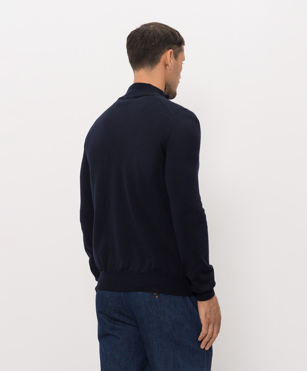Cashmere&Whiskey Синій кардиган 97396 зображення 4