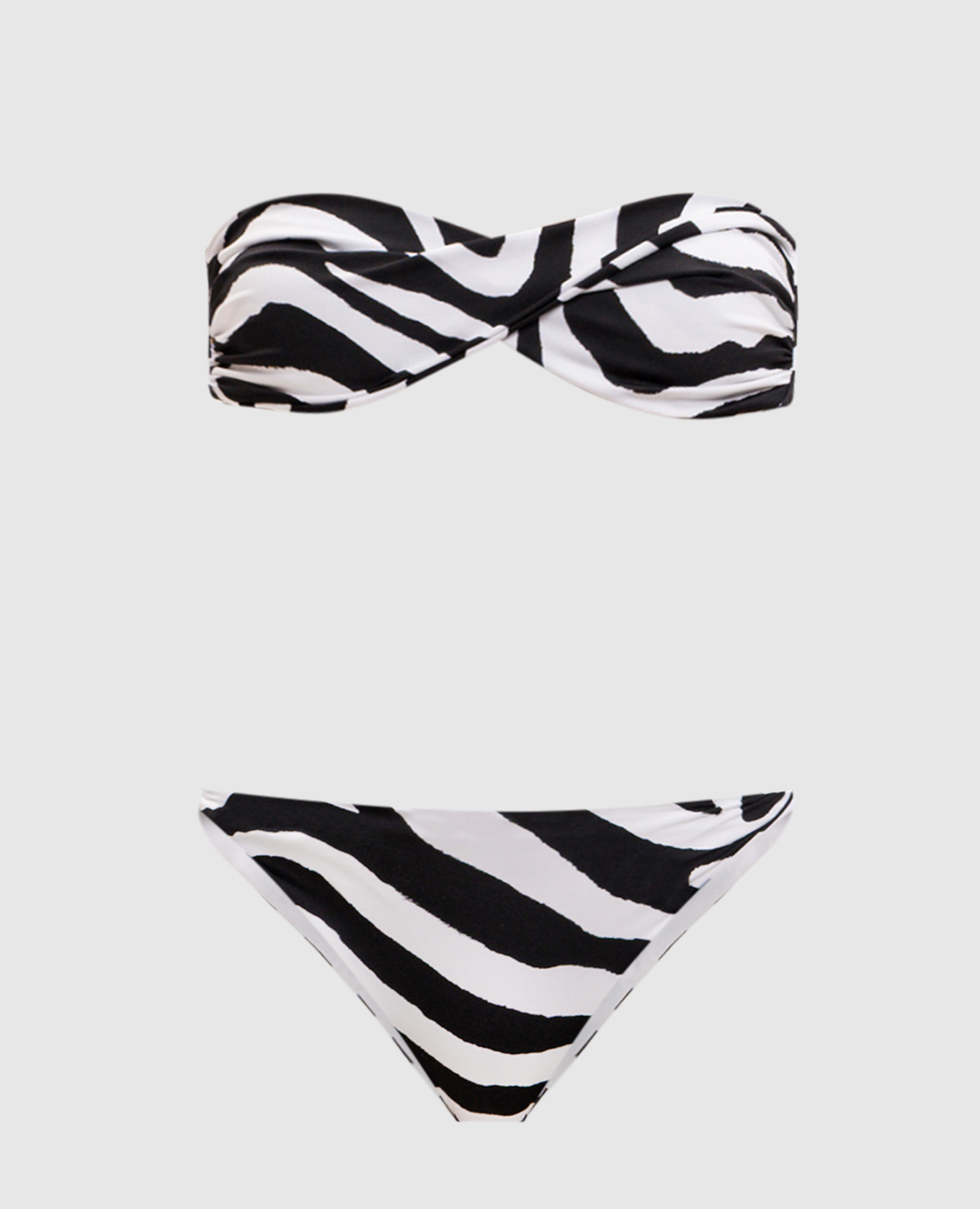 Белый купальник Zebra