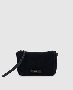Gianni Chiarini Синяя замшевая сумка кросс-боди Nora BS10224CMPL
