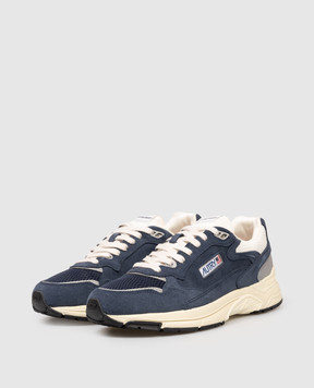 AUTRY Сині комбіновані кросівки Hyperway A1UNHYLMUM01