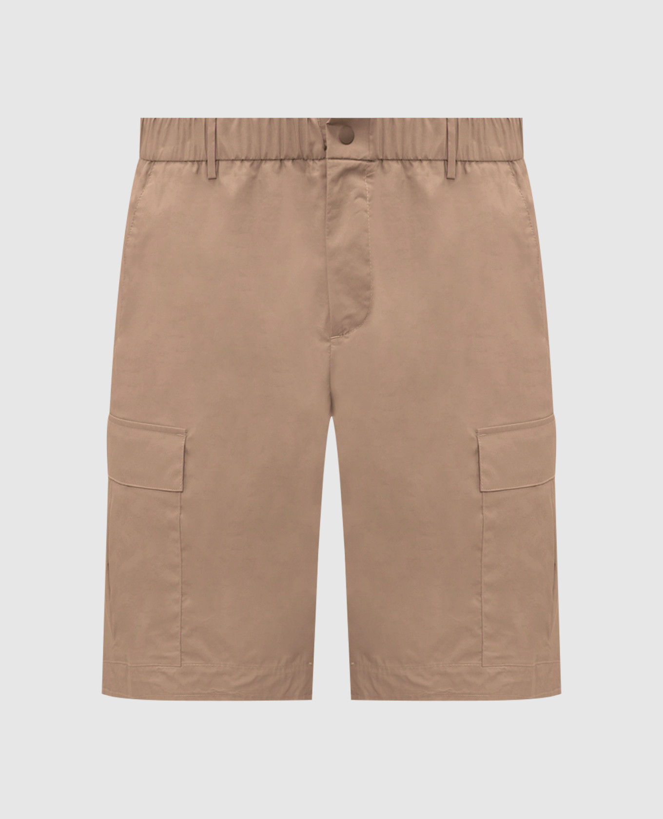 Коричневые шорты карго