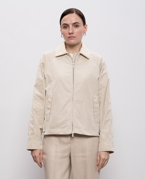 Peserico Бежева куртка з ланцюжком моніль A251326953B