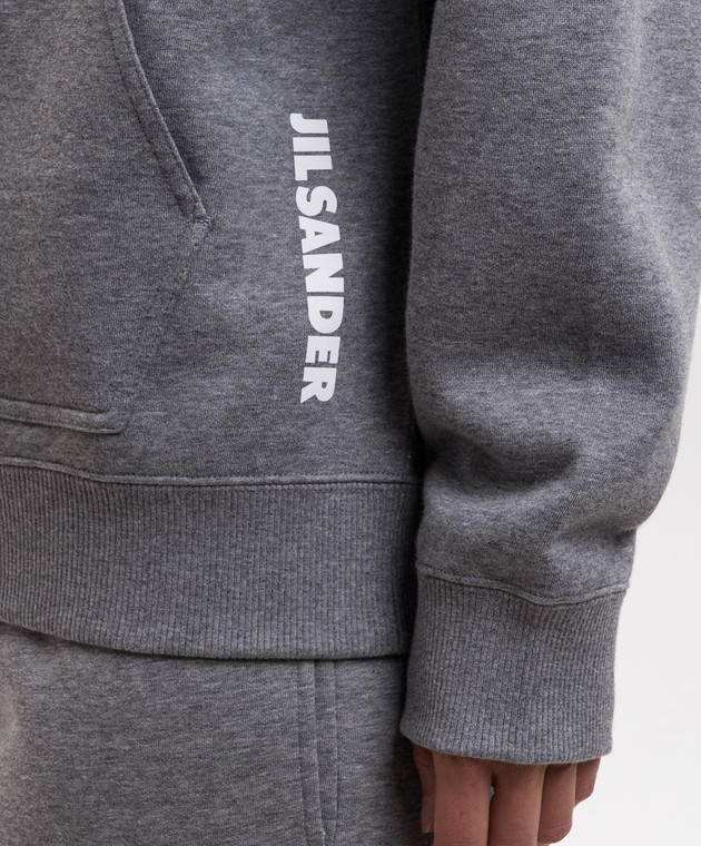 Jil Sander Серая утепленная спортивная куртка J02HG0106J20133 изображение 5