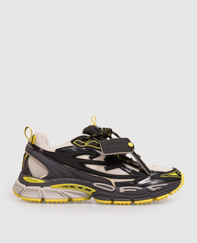 Off-White Кроссовки Be Right Back с фактурным патчем логотипа OMIA295F25FAB002