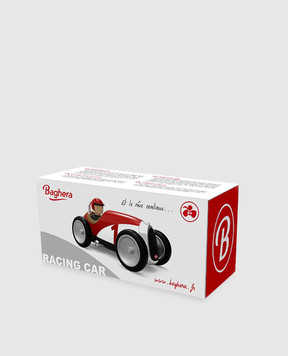 Baghera Сувенір червоний вінтажний гоночний автомобіль 483