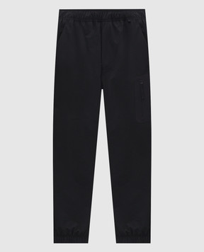 Moncler Чорні джогери з логотипом L10912A0000559974