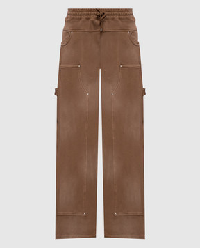 3.1 Phillip Lim Коричневі спортивні штани F26151432TFT