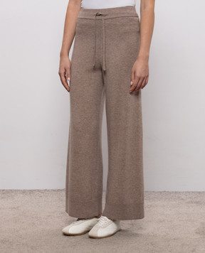 Max Mara Weekend Бежевые штаны ZINCO из шерсти и кашемира WKDZINCO