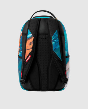 Sprayground Детский голубой рюкзак DIGITAL DOES JULY Wynwood Walls 910B7726NSZ