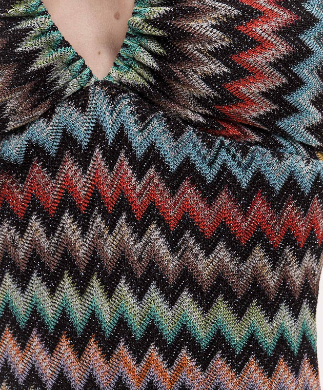 Missoni Купальник в брендовий візерунок з люрексом MS26SP0HBR014J зображення 4